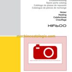 Wacker Neuson HIF600 Heating Parts Manual