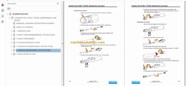 Sandvik DT621 Drilling Rig Full Documents (Service, Operator, Maintenance Manual and Parts Catalog) [117D51438] - Image 3