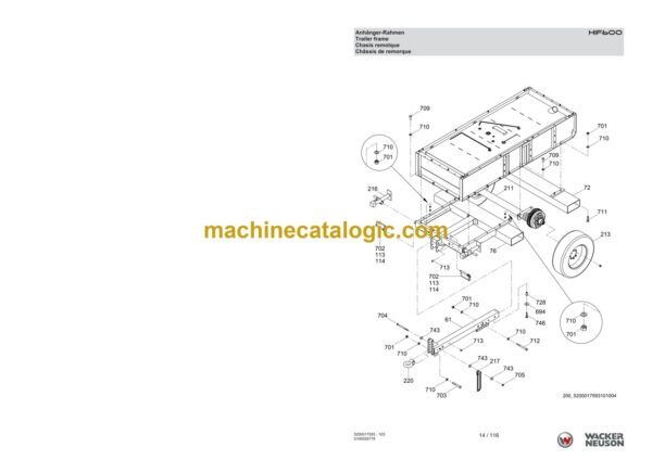 Wacker Neuson HIF600 Heating Parts Manual - Image 4