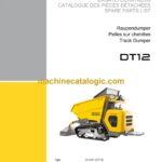 Wacker Neuson DT12 Track Dumper Parts Manual