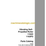 Case 1102D, 1102PD Vibrating Self Propelled Roller Parts Catalog
