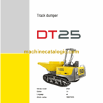 Wacker Neuson DT25 Track Dumper Service Manual