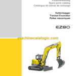 Wacker Neuson EZ80 Tracked Excavator Parts Manual