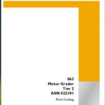 Case 865 Tier 2 Motor Grader Parts Catalog