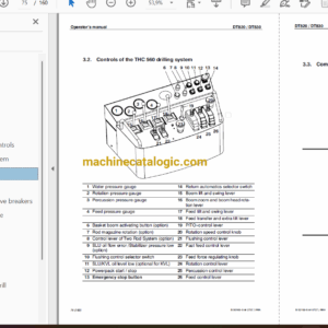 Sandvik DT820 Drilling Rig Full Documents (Service, Operator, Maintenance Manual and Parts Catalog) [108D12742]