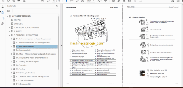 Sandvik DT820 Drilling Rig Full Documents (Service, Operator, Maintenance Manual and Parts Catalog) [108D12742] - Image 2