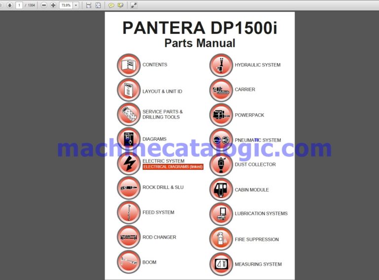 Sandvik 135 GB Service manual