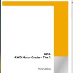 Case 865B Tier 3 AWD Motor Grader Parts Catalog