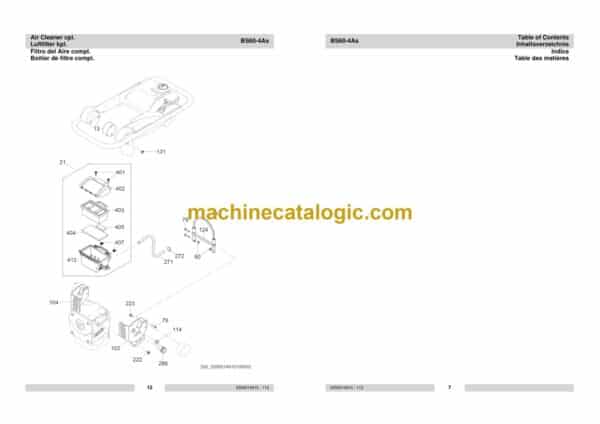 Wacker Neuson BS60-4As Vibratory Rammers Parts Manual - Image 4