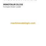 Case DL550 Minotaur Compact Dozer Loader Operators Manual