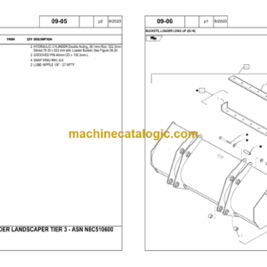 Case 570MXT Series 3 Tier 3 Loader Landscaper Parts Catalog