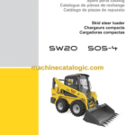 Wacker Neuson SW20 S05-4 Skid Steer Loader Parts Manual
