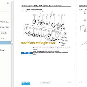 Sandvik DT621 Drilling Rig Full Documents (Service, Operator, Maintenance Manual and Parts Catalog) [117D52198]