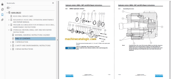 Sandvik DT621 Drilling Rig Full Documents (Service, Operator, Maintenance Manual and Parts Catalog) [117D52198] - Image 2