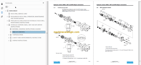 Sandvik DT621 Drilling Rig Full Documents (Service, Operator, Maintenance Manual and Parts Catalog) [117D52198] - Image 3