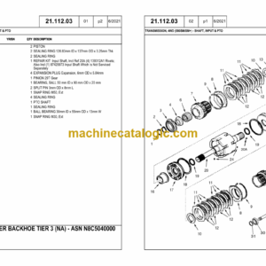 Case 580 Super M Series 3 and 580 Super M+ Series 3 Loader Backhoe Parts Catalog