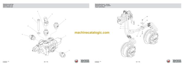 Wacker Neuson RD7Yehf LRC Roller Parts Manual - Image 4