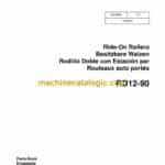 Wacker Neuson RD12-90 Ride-On Rollers Parts Manual