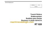 Wacker Neuson RT820 Trench Roller Parts Manual