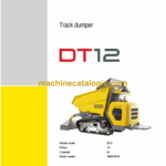 Wacker Neuson DT12 Track Dumper Service Manual