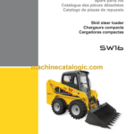 Wacker Neuson SW16 Skid Steer Loader Parts Manual