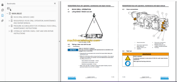 Sandvik DT621 Drilling Rig Full Documents (Service, Operator, Maintenance Manual and Parts Catalog) [118D46067] - Image 2