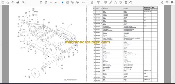 Wacker Neuson G320 Mobile Generators Parts Manual - Image 2