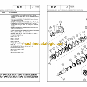 Case 580 Super M+ Series 2 and 580 Super M Series 2 Loader Backhoe Parts Catalog