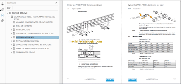 Sandvik DT621 Drilling Rig Full Documents (Service, Operator, Maintenance Manual and Parts Catalog) [117D39765] - Image 3