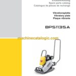 Wacker Neuson BPS1135A Vibratory Plate Parts Manual