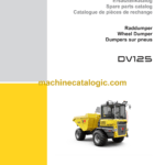 Wacker Neuson DV125 Wheel Dumper Parts Manual