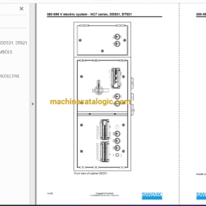 Sandvik DT621 Drilling Rig Full Documents (Service, Operator, Maintenance Manual and Parts Catalog) [118D51441]