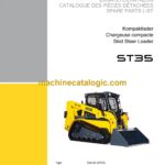 Wacker Neuson ST35 Skid Steer Loader Parts Manual