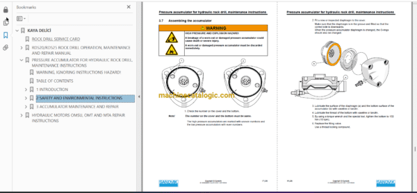 Sandvik DT621 Drilling Rig Full Documents (Service, Operator, Maintenance Manual and Parts Catalog) [118D51789] - Image 3