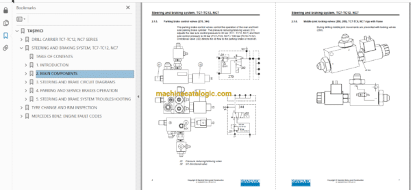 Sandvik DT820 Drilling Rig Full Documents (Service, Operator, Maintenance Manual and Parts Catalog) [113D19946] - Image 2