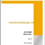 Case CX135SR Excavator Tier 3 Parts Catalog