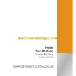 Case 590SN Tier 4B Final Backhoe Loader Service Parts Catalogue