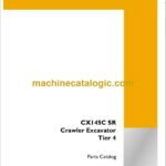 Case CX145C SR Tier 4 Crawler Excavator Parts Catalog