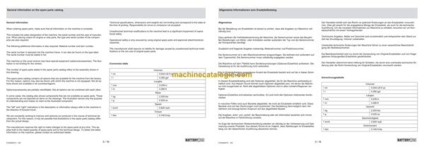 Wacker Neuson BOB14 Power Parts Manual - Image 3