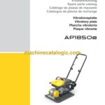 Wacker Neuson AP1850e Vibratory Plates Parts Manual