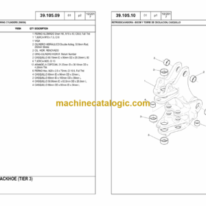 Case 580N, 580SN, 580SN WT, 590SN Tier 3 Tractor Loader Backhoe Parts Catalog