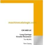 Case CX160D LC Tier 4B NA Long Carriage Crawler Excavator Parts Catalog