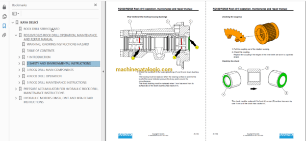 Sandvik DT621 Drilling Rig Full Documents (Service, Operator, Maintenance Manual and Parts Catalog) [118D52852] - Image 4