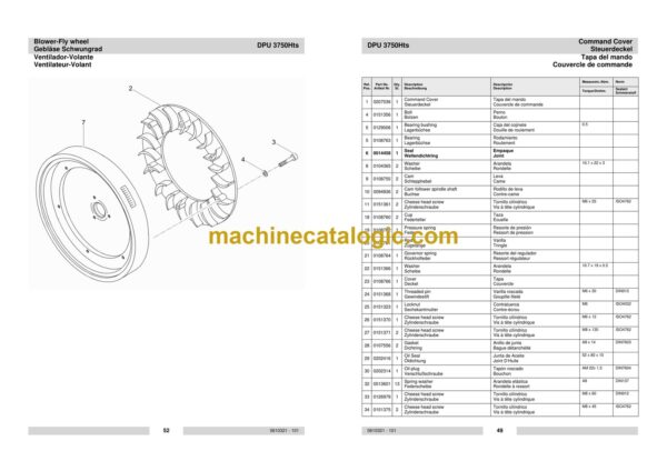 Wacker Neuson DPU 3750Hts Reversible Plates Parts Manual - Image 4