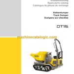 Wacker Neuson DT15 Track Dumper Parts Manual