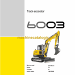 Wacker Neuson 6003 Tracked Excavator Service Manual