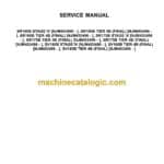 Case SR160B, SR175B, SV185B Tier 4B Final Service Manual
