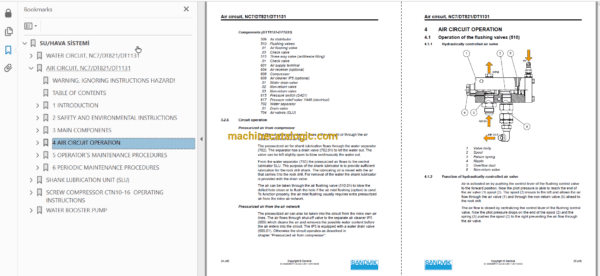Sandvik DT621 Drilling Rig Full Documents (Service, Operator, Maintenance Manual and Parts Catalog) [118D53580] - Image 2