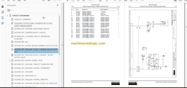 Sandvik DT820 Drilling Rig Full Documents (Service, Operator, Maintenance Manual and Parts Catalog) [113D28856] - Image 4
