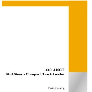 Case 440, 440CT Skid Steer - Compact Track Loader Parts Catalog